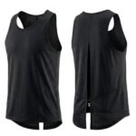 BreezyBack Tie back Tank Top-Black — THUGFIT Activewear UAE