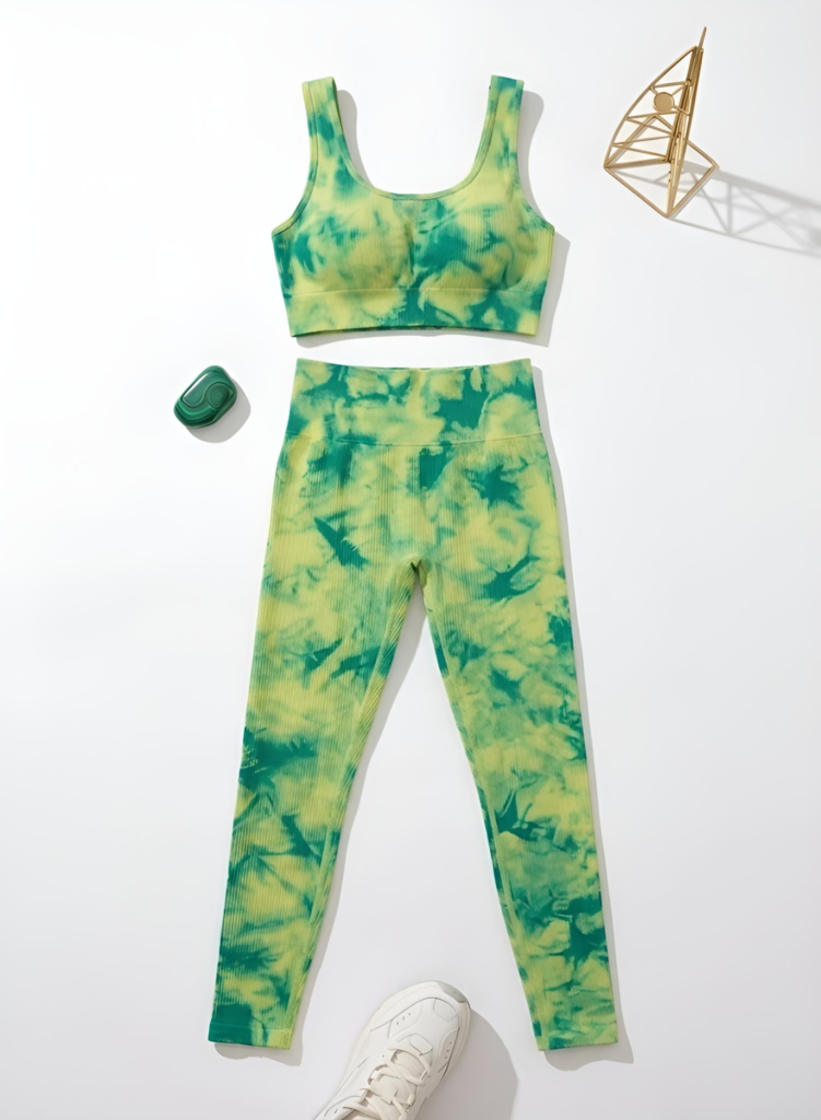 FunkyHues Performance-Stride Fitness Sports Bra-Green — THUGFIT Activewear UAE