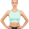 BlazeCraze Compression Sports Bra-Light Green — THUGFIT Activewear UAE