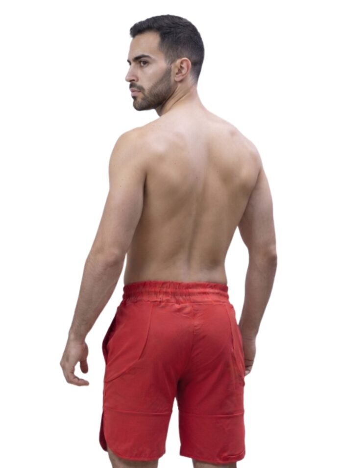 Alternative view of BlackHawk High-performance Mens Shorts-Red