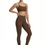FlexFit Pro High-performance leggings-Brown — THUGFIT Activewear UAE