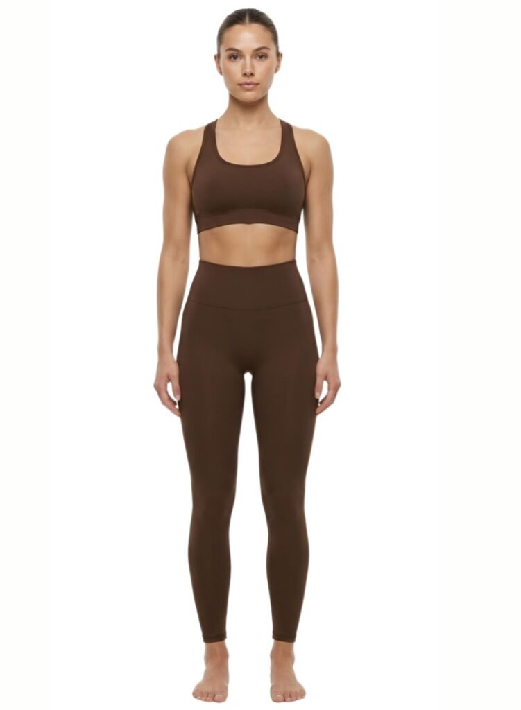 FlexFit Pro High-performance leggings-Brown — THUGFIT Activewear UAE