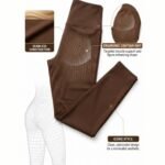 FlexFit Pro High-performance leggings-Brown — THUGFIT Activewear UAE