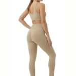 FlexFit Pro High-performance leggings-Apricot — THUGFIT Activewear UAE