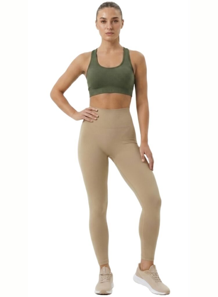 FlexFit Pro High-performance leggings-Apricot — THUGFIT Activewear UAE