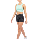 BlazeCraze Compression Sports Bra-Light Green — THUGFIT Activewear UAE