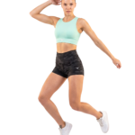 BlazeCraze Compression Sports Bra-Light Green — THUGFIT Activewear UAE