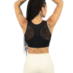 BlazeCraze Compression Sports Bra-Black — THUGFIT Activewear UAE