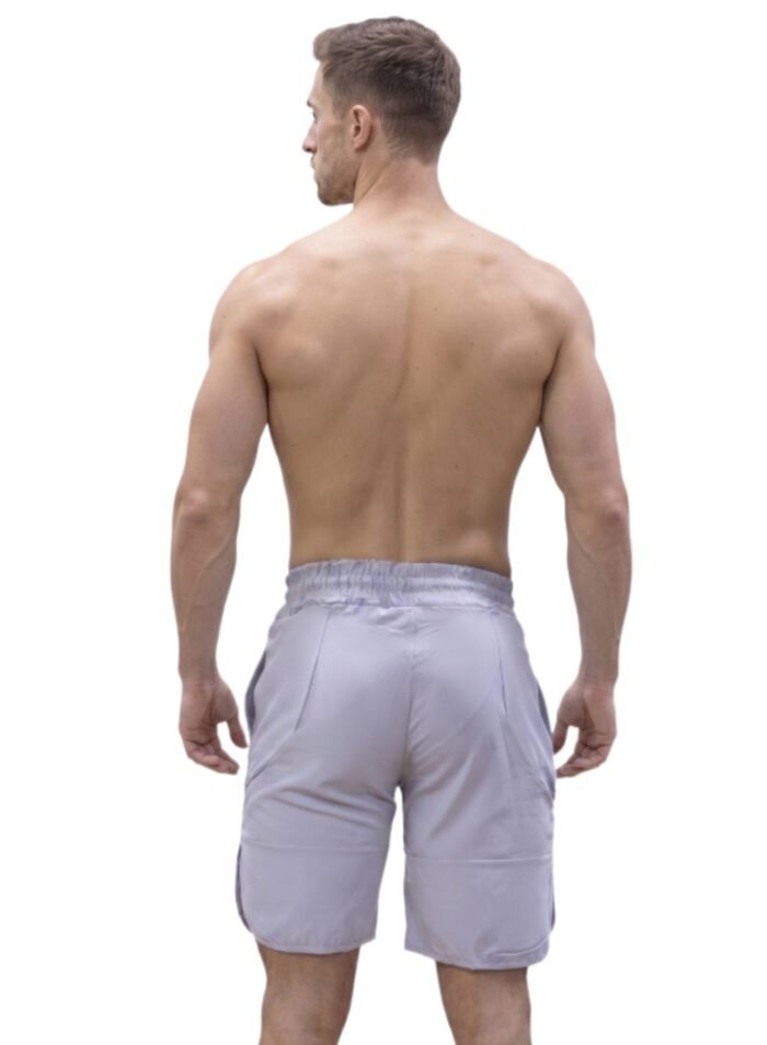 Alternative view of BlackHawk High-performance Mens Shorts-Light Grey
