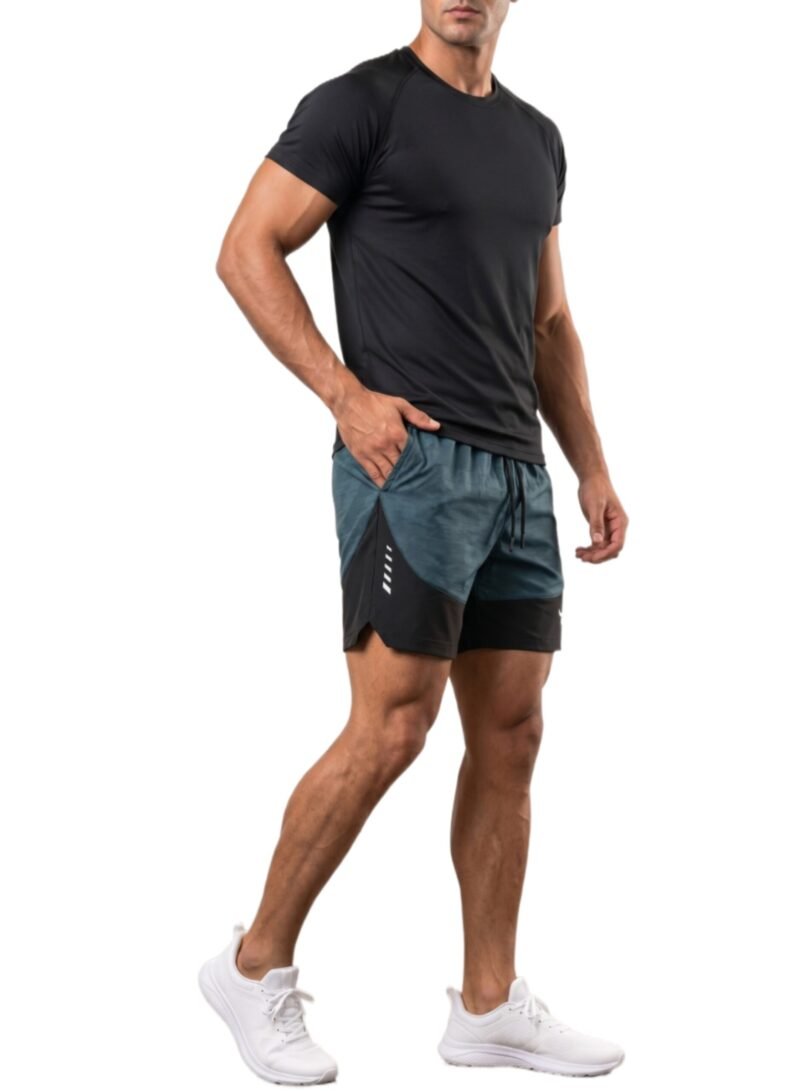 Fitflex Mens Shorts-Green