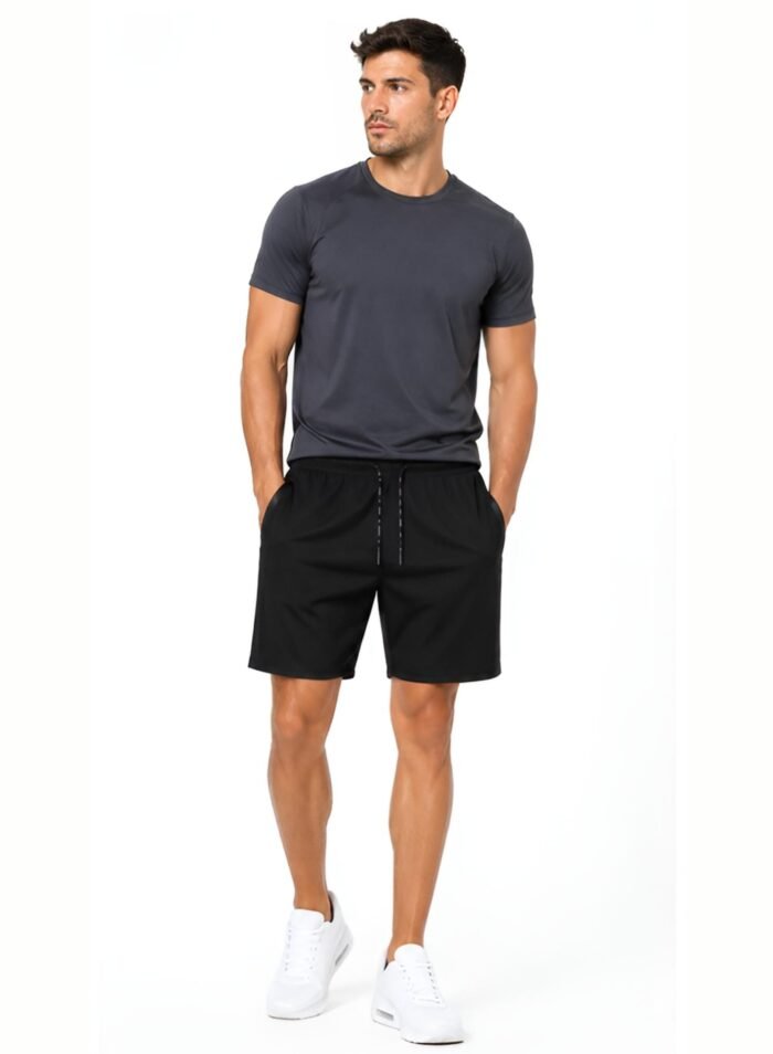 ActivePulse Performance Men's Shorts-Black — THUGFIT Activewear UAE