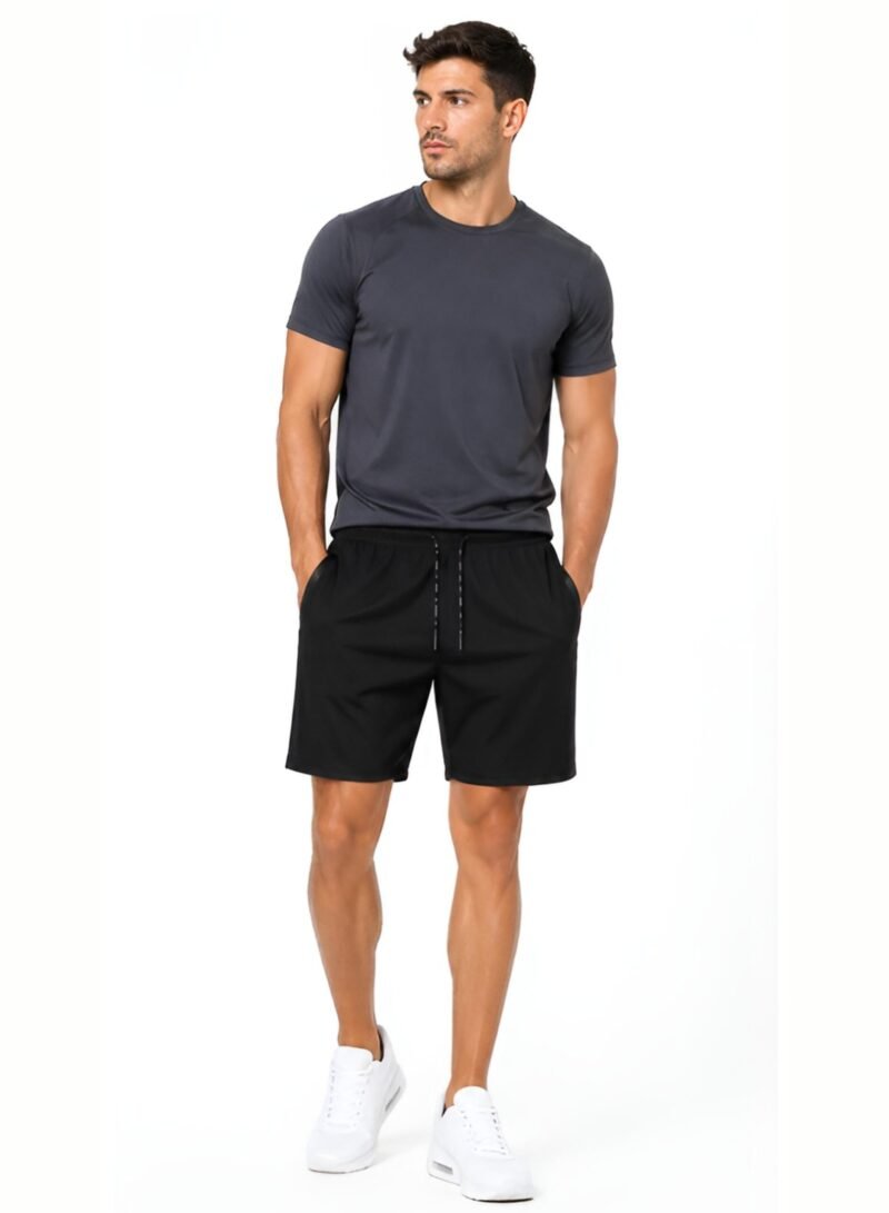 ActivePulse Performance Men's Shorts-Black
