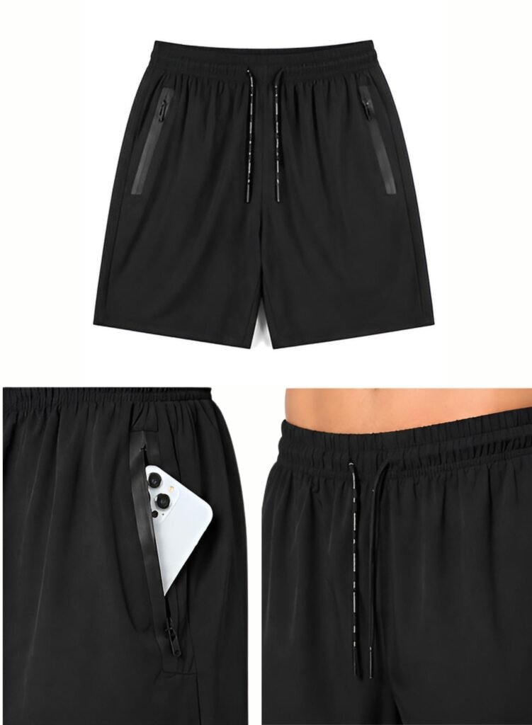 ActivePulse Performance Men's Shorts-Black — THUGFIT Activewear UAE