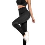 SpinFit High Waist Hollow Leggings-Black — THUGFIT Activewear UAE