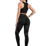 SpinFit High Waist Hollow Leggings-Black — THUGFIT Activewear UAE
