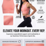 BlazeCraze Compression Sports Bra-Pink — THUGFIT Activewear UAE