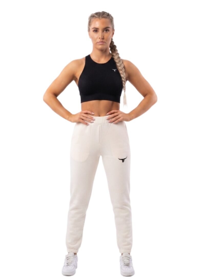 VelocityVibe Womens Pants-Beige