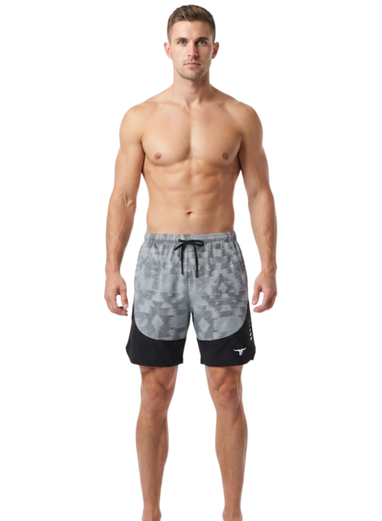 Fitflex Mens Shorts-Grey — THUGFIT Activewear UAE