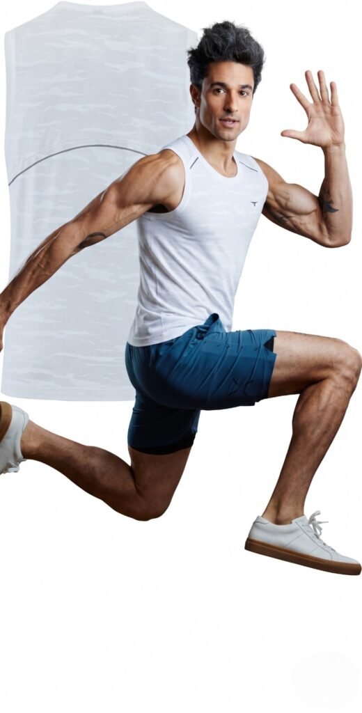 Sleeveless Classic Tank Top-White — THUGFIT Activewear UAE