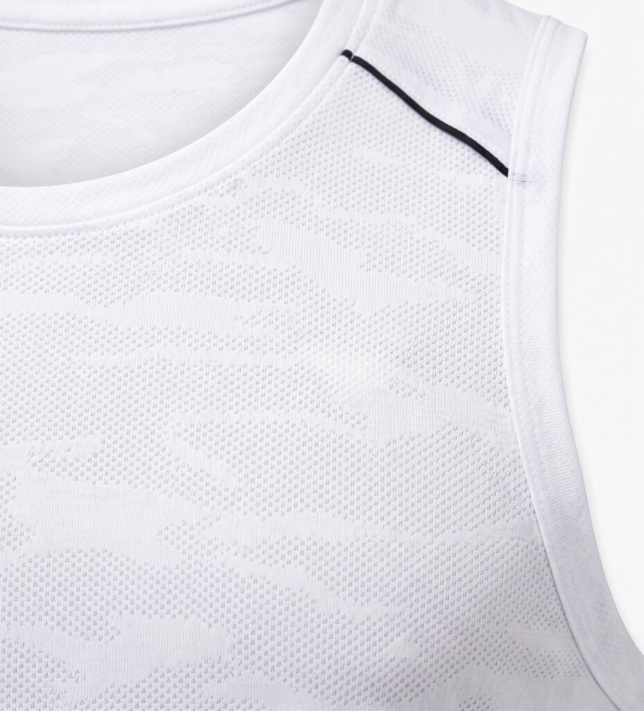 Sleeveless Classic Tank Top-White — THUGFIT Activewear UAE