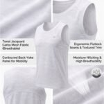 Sleeveless Classic Tank Top-White — THUGFIT Activewear UAE