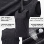 Sleeveless Classic Tank Top-Black — THUGFIT Activewear UAE