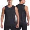 Sleeveless Classic Tank Top-Black — THUGFIT Activewear UAE