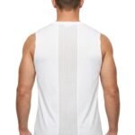 LiftRift Sleeveless Mens T-Shirt-White — THUGFIT Activewear UAE