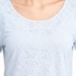 LeapSweep Womens T-Shirt-Blue — THUGFIT Activewear UAE