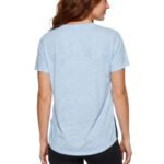 LeapSweep Womens T-Shirt-Blue — THUGFIT Activewear UAE
