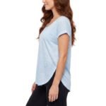 LeapSweep Womens T-Shirt-Blue — THUGFIT Activewear UAE