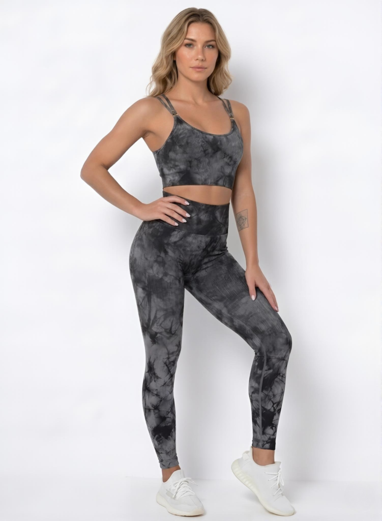 FunkyHues Performance-Stride Fitness Suit-Black — THUGFIT Activewear UAE