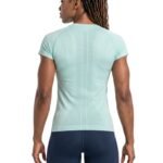 Vortex Tee Womens T-shirt-Green — THUGFIT Activewear UAE