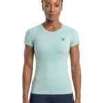 Vortex Tee Womens T-shirt-Green — THUGFIT Activewear UAE