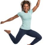 Vortex Tee Womens T-shirt-Green — THUGFIT Activewear UAE
