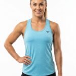 FlowMotion Sleeveless Fitness Vest-Blue — THUGFIT Activewear UAE