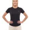 Flexx Texx Womens T-shirt-Black — THUGFIT Activewear UAE