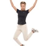 Flexx Texx Womens T-shirt-Black — THUGFIT Activewear UAE