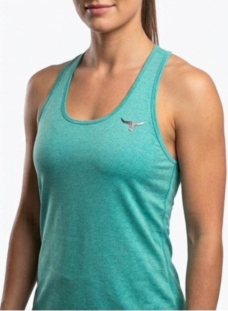 FlowMotion Sleeveless Fitness Vest-Green — THUGFIT Activewear UAE