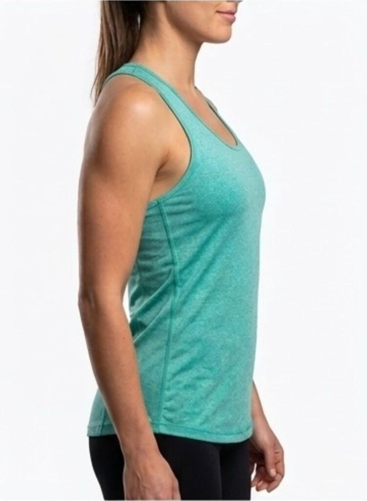 FlowMotion Sleeveless Fitness Vest-Green — THUGFIT Activewear UAE