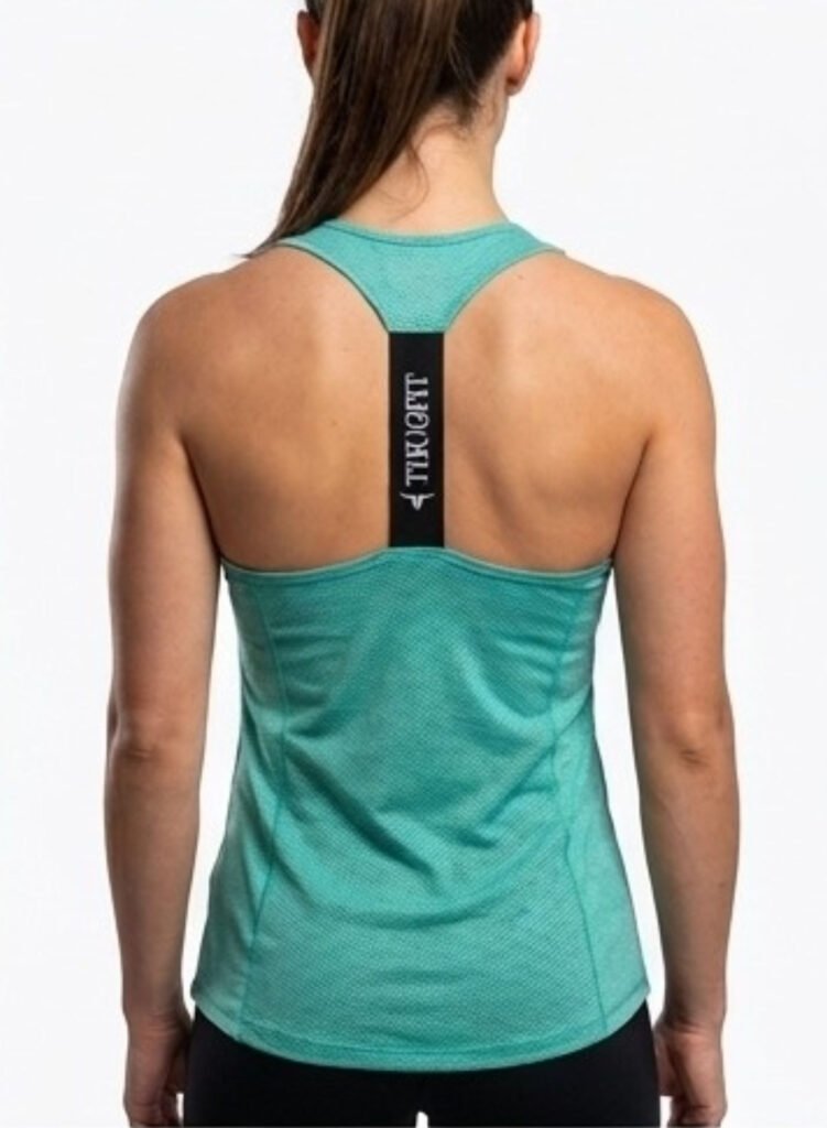 FlowMotion Sleeveless Fitness Vest-Green — THUGFIT Activewear UAE