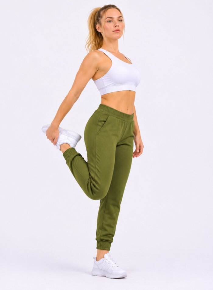 VelocityVibe Womens Pants-Green - Image 3