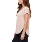 LeapSweep Womens T-Shirt-Pink — THUGFIT Activewear UAE