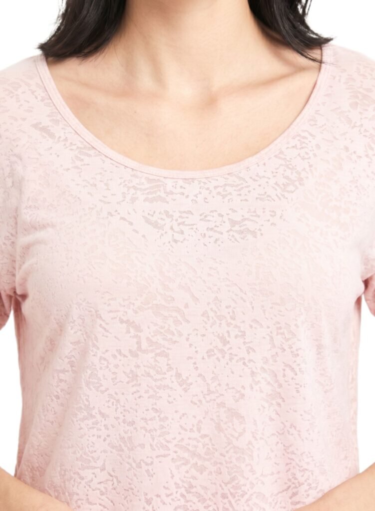 LeapSweep Womens T-Shirt-Pink — THUGFIT Activewear UAE