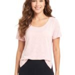 LeapSweep Womens T-Shirt-Pink — THUGFIT Activewear UAE
