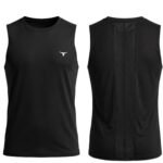 LiftRift Sleeveless Mens T-Shirt-Black — THUGFIT Activewear UAE
