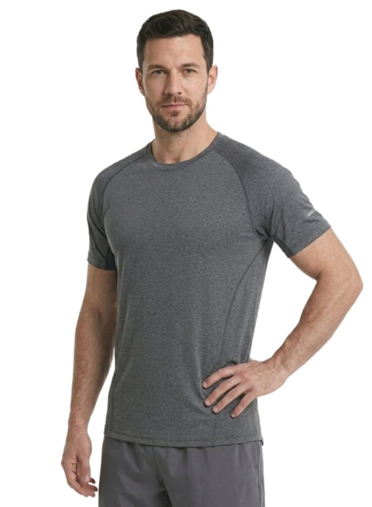EndurX Mens T-Shirt-Grey — THUGFIT Activewear UAE