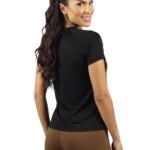 Antares Tee - Womens T-Shirt-Black — THUGFIT Activewear UAE