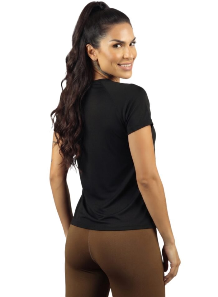 Antares Tee - Womens T-Shirt-Black — THUGFIT Activewear UAE