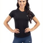 Antares Tee - Womens T-Shirt-Black — THUGFIT Activewear UAE